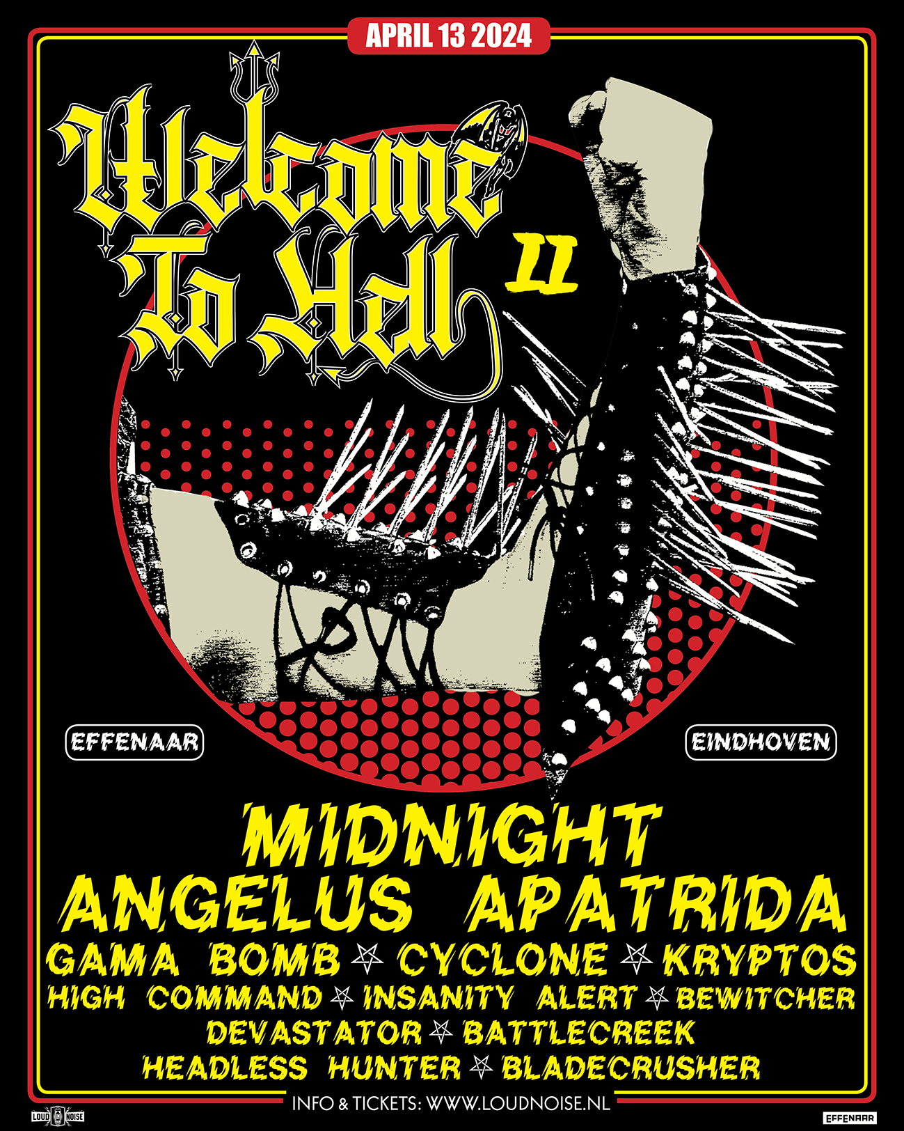 WELCOME TO HELL LINE-UP COMPLETE!